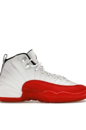 Jordan 12 Retro Cherry (2023) GS White/Black/Varsity Red