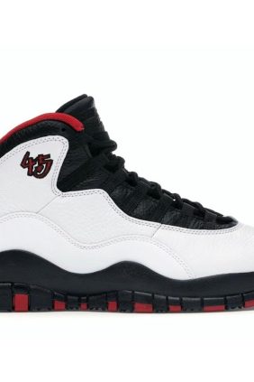 Air Jordan 10 Retro Double Nickel White/Black-True Red 310805-102