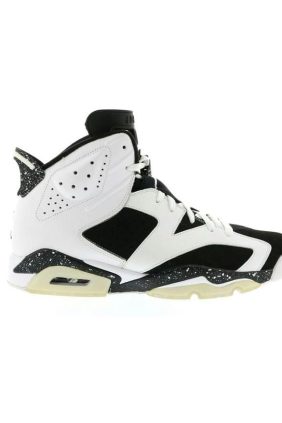 Jordan 6 Retro Oreo White Black Speckle 384664-101 Sneakers