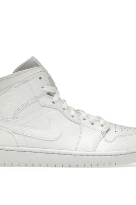 Air Jordan 1 Mid Triple White 2 (2020) – 554724-130