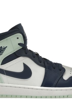 Air Jordan 1 Mid Mystic Navy Mint Foam (554724-413)