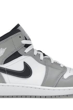 Jordan 1 Mid Light Smoke Grey (GS) – 554725-078