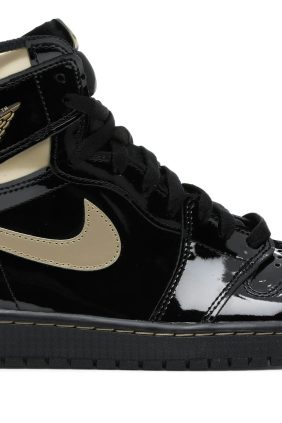 Air Jordan 1 Retro High OG Black Metallic Gold (2020) – 555088-032