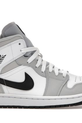 Jordan 1 Mid Light Smoke Grey (Women’s) – BQ6472-015