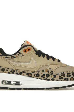 Nike Air Max 1 Leopard Women’s Sneakers BV1977-200 Desert Ore/Orange Peel
