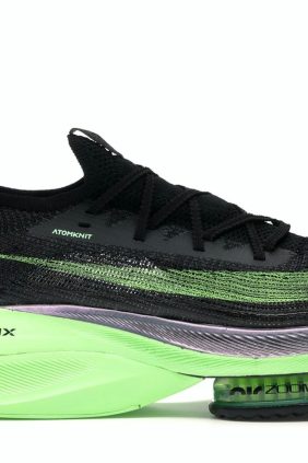 Nike Air Zoom Alphafly Next% Black Electric Green  CI9925-400