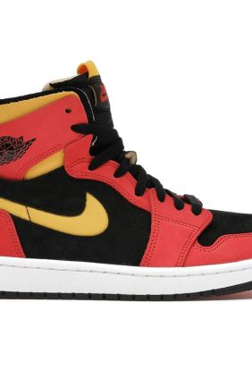 Air Jordan 1 High Zoom Air CMFT Black Chile Red CT0978-006