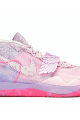 Nike KD 12 Aunt Pearl CT2740-900 Pink Velvet Sneakers