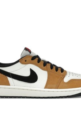 Jordan 1 Low OG Rookie of the Year Sail/Black/Golden Harvest/Gym Red CZ0790-107