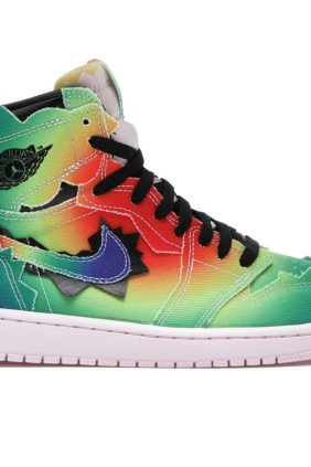 Air Jordan 1 Retro High J Balvin Tie-Dye Sneakers DC3481-900