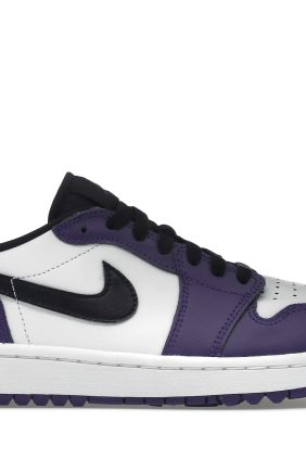 Jordan 1 Retro Low Golf Shoes – Court Purple – DD9315-105