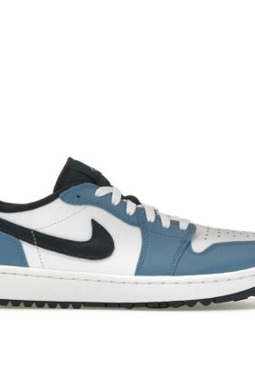 Jordan 1 Low Golf Shoes White Aegean Storm DD9315-115
