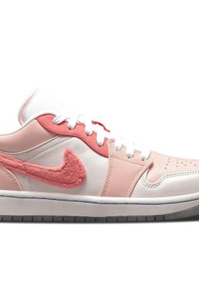 Jordan 1 Low SE Mighty Swooshers Pink Women’s Sneakers DM5443-666