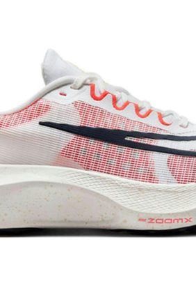Nike Zoom Fly 5 White Bright Crimson Running Shoes DM8968-100