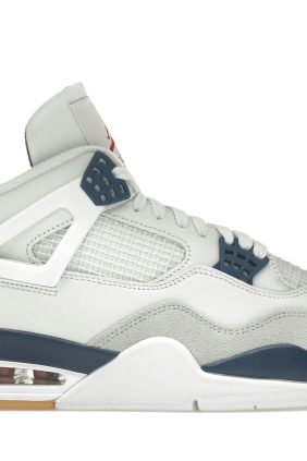 Nike SB Air Jordan 4 Retro ‘Navy’ – Summit White/Navy – DR5415-100