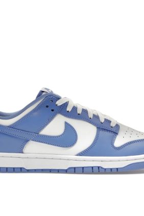 Nike Dunk Low Polar Blue DV0833-400 White Leather Sneakers
