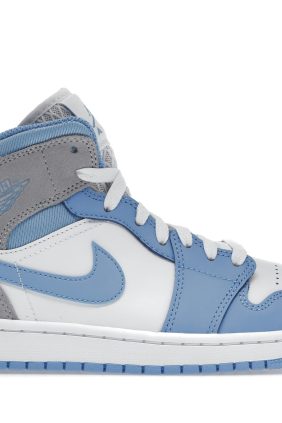 Air Jordan 1 Mid University Blue Grey – DX9276-100