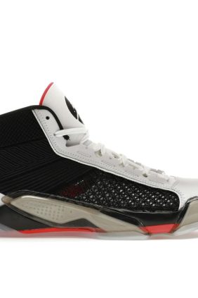 Jordan 38 Fundamentals Clear Sole DZ3356-106 White Black Siren Red