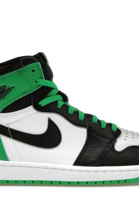 Air Jordan 1 Retro High OG Lucky Green Leather Trainers – DZ5485-031