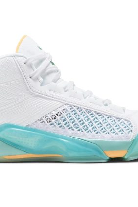 Jordan 38 Guo Ailun FD0585-100 White/Clear Jade/Jade Ice/Sundial Sneakers