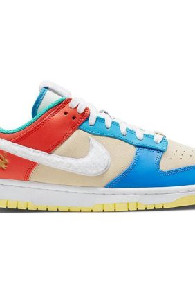 Nike Dunk Low Retro PRM Year of the Rabbit Blue Orange Cream FD4203-111