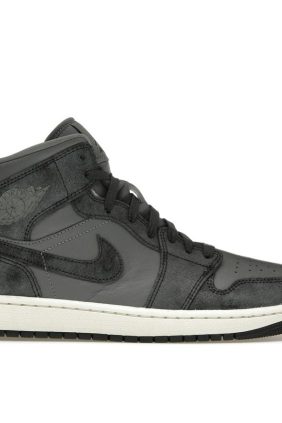 Jordan 1 Mid Distressed Smoke Grey Women’s FJ3448-001