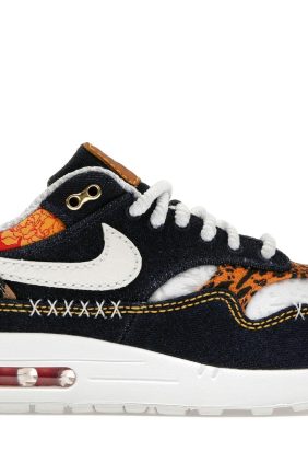 Nike Air Max 1 Premium Denim Leopard Trainers – FJ4452-432