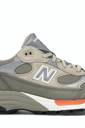 New Balance 992 WTAPS  M992WT  Grey Nubuck & Suede Sneakers