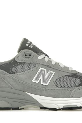 New Balance 993 MiUSA Grey Suede Sneakers – MR993GL