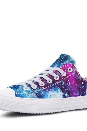 Cosmic Light White Lowtop Sneakers