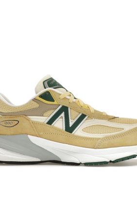 New Balance 990v6 MiUSA Sulphur Green U990TE6 Sneakers – Made in USA