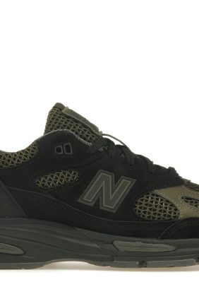New Balance 991v2 MiUK Stone Island Black  U991SD2: Made in UK Collaboration Sneaker